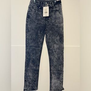 Mabasics Skinny Night Out Tinted Grey Size 28